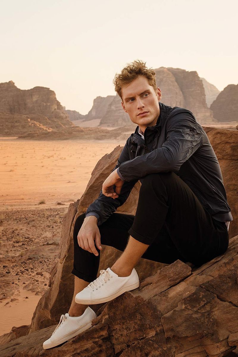 Gordon Bothe stars in DUNO's spring-summer 2019 campaign.