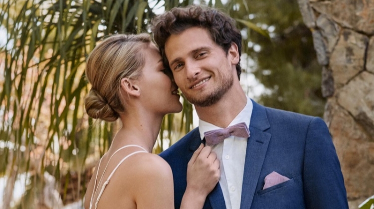 Tom Warren Models Sharp Wedding Looks for Digel Ceremony