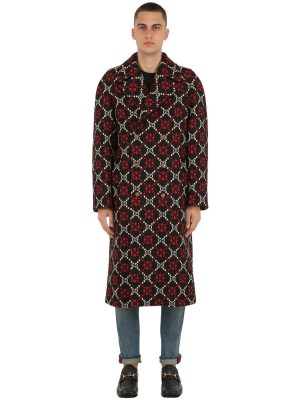 Double Breasted Gg Supreme Wool Coat Double Breasted Gg Supreme Wool Coat