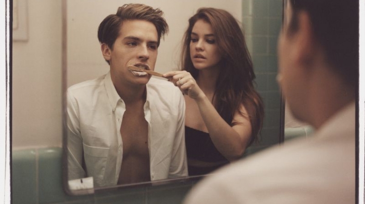 Dylan Sprouse Couples Up with Barbara Palvin for W’s Modern Love Story