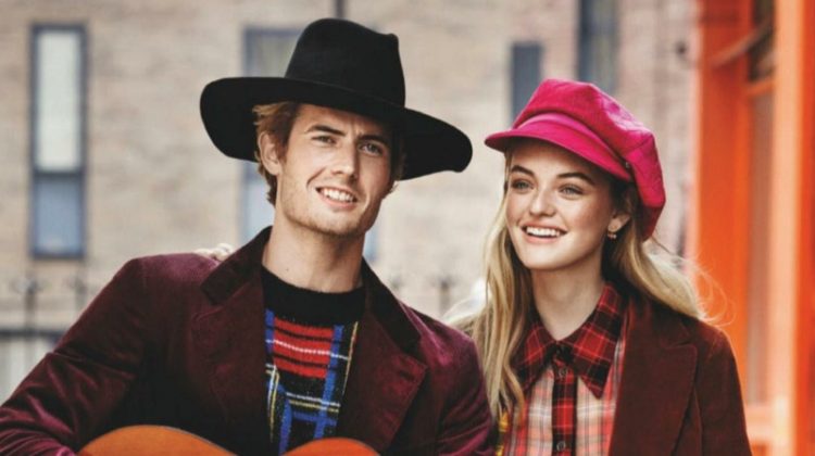 Josh Knight & Willow Hand Don His ‘n’ Her Looks for Elle Portugal