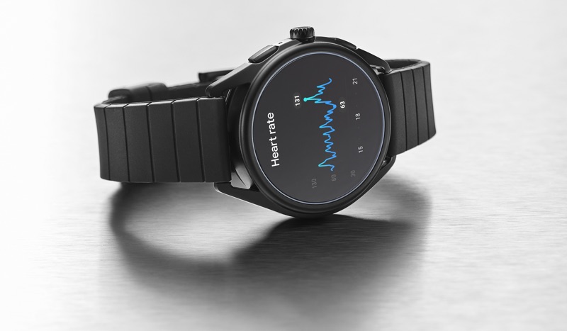 One of Emporio Armani's latest smartwatch styles.