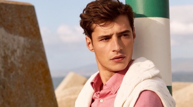 Adrien Sahores & Désiré Mia Embrace Preppy Style for Gant Spring '19 Campaign Adrien Sahores stars in Gant's spring-summer 2019 campaign.