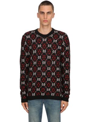 Gg Supreme Wool & Alpaca Knit Sweater Gg Supreme Wool & Alpaca Knit Sweater
