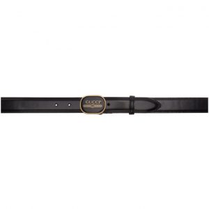Gucci Black GG Print Belt Gucci Black GG Print Belt