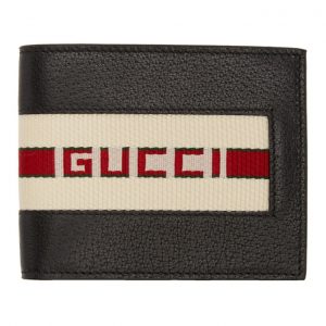Gucci Black Logo Band Wallet Gucci Black Logo Band Wallet