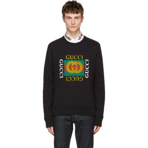 Gucci Black Logo Pullover Gucci Black Logo Pullover