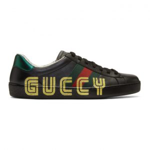 Gucci Black New Ace Guccy Sneaker Gucci Black New Ace Guccy Sneaker