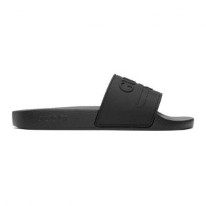 Gucci Black Pursuit Pool Slides Gucci Black Pursuit Pool Slides