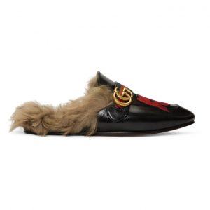 Gucci Black Skull New Princetown Loafers Gucci Black Skull New Princetown Loafers