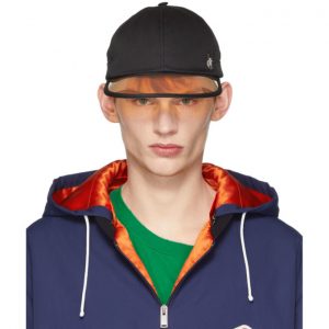 Gucci Black Sun Visor Hat Gucci Black Sun Visor Hat