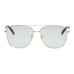 Gucci Gold Navigator Sunglasses Gucci Gold Navigator Sunglasses