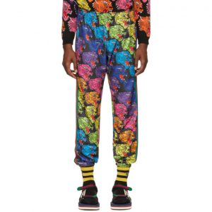 Gucci Multicolor All-Over Panther Lounge Pants Gucci Multicolor All-Over Panther Lounge Pants