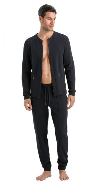 HANRO (75059) Bruno Jacket - Anthracite M HANRO (75059) Bruno Jacket - Anthracite M