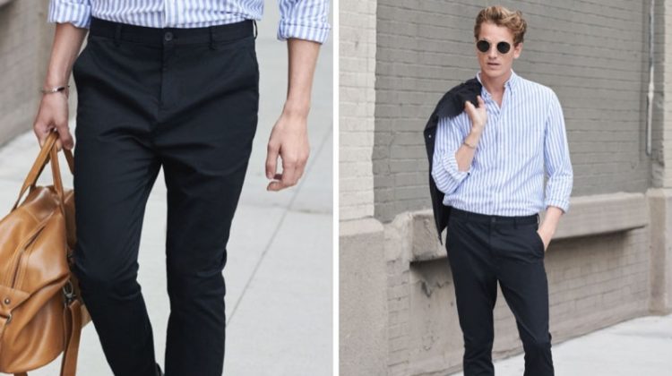 Hugo Sauzay Dons H&M’s Essential Pants