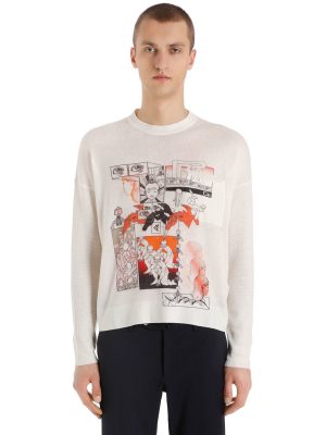 James Jean Dna Cashmere Knit Sweater James Jean Dna Cashmere Knit Sweater
