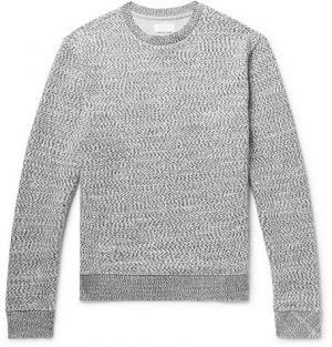 John Elliott - Knitted Cotton Sweater - Men - Storm blue John Elliott - Knitted Cotton Sweater - Men - Storm blue