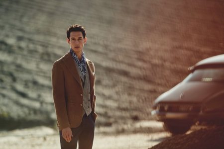 Andrey Smidl Brings Elegant Style to the Desert for L.B.M. 1911 Spring '19 Campaign