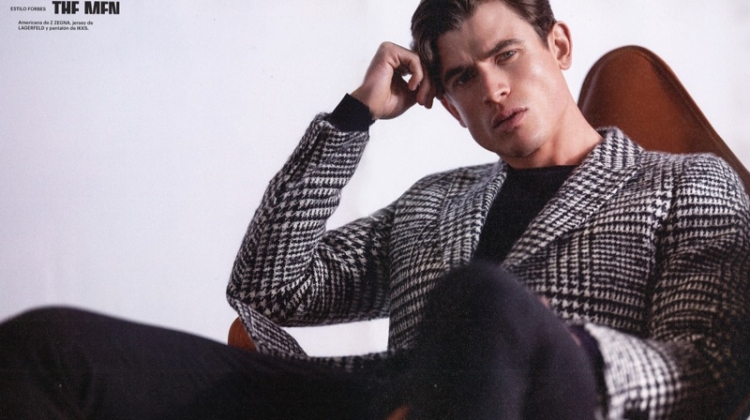 Luc van Geffen Sports Dapper Looks for Forbes España