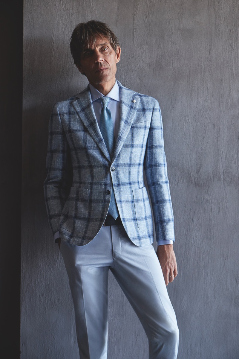 Luigi Bianchi Mantova taps Didier Vinson as the face of its spring-summer 2019 campaign.