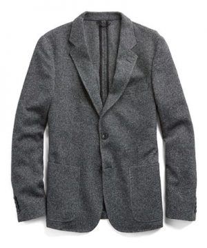 Made in the USA Sutton Unconstructed Sport Coat in Cashmere Charcoal Tweed Made in the USA Sutton Unconstructed Sport Coat in Cashmere Charcoal Tweed