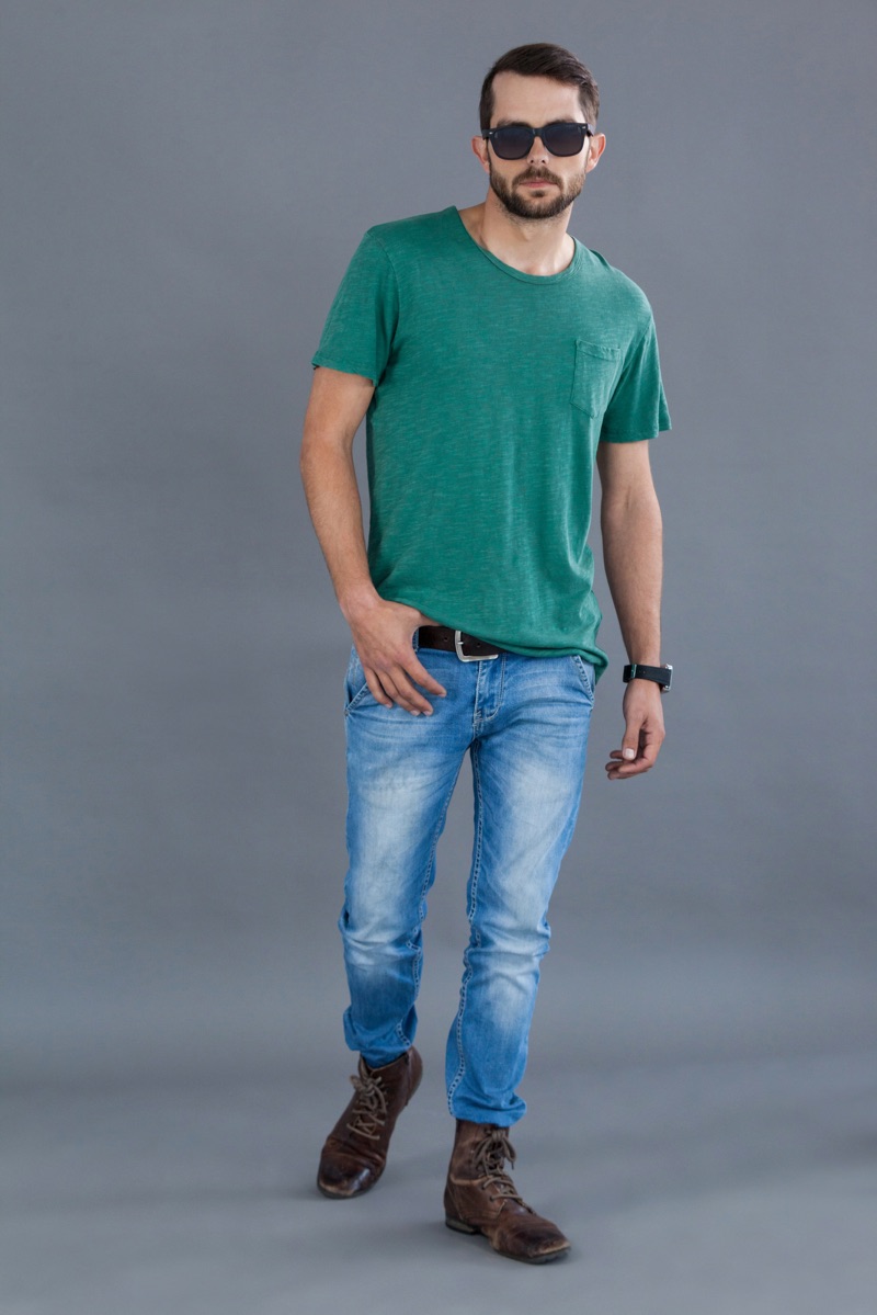 Man TShirt Jeans Man TShirt Jeans