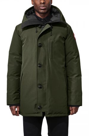 Men's Canada Goose Chateau Slim Fit Down Parka, Size X-Small - Green Men's Canada Goose Chateau Slim Fit Down Parka, Size X-Small - Green