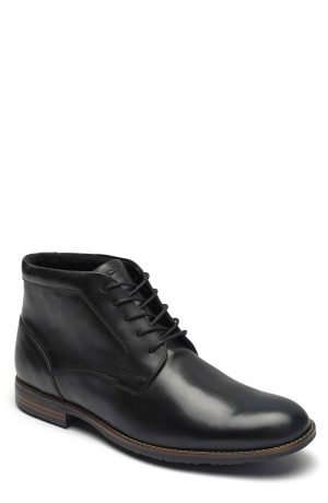 Men's Rockport Dustyn Waterproof Chukka Boot, Size 7.5 M - Black Men's Rockport Dustyn Waterproof Chukka Boot, Size 7.5 M - Black