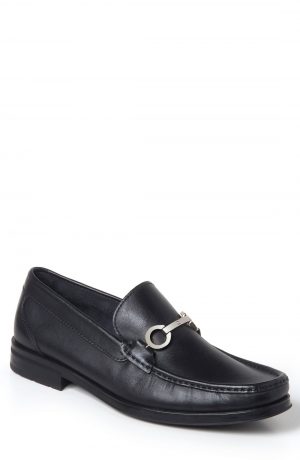 Men's Sandro Moscoloni Genoa Bit Loafer, Size 7.5 D - Black Men's Sandro Moscoloni Genoa Bit Loafer, Size 7.5 D - Black