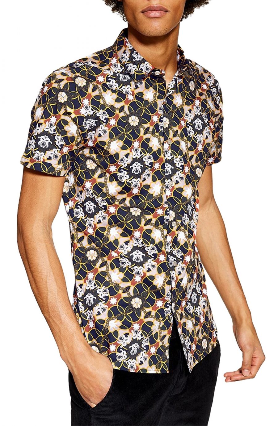 topman silk shirt