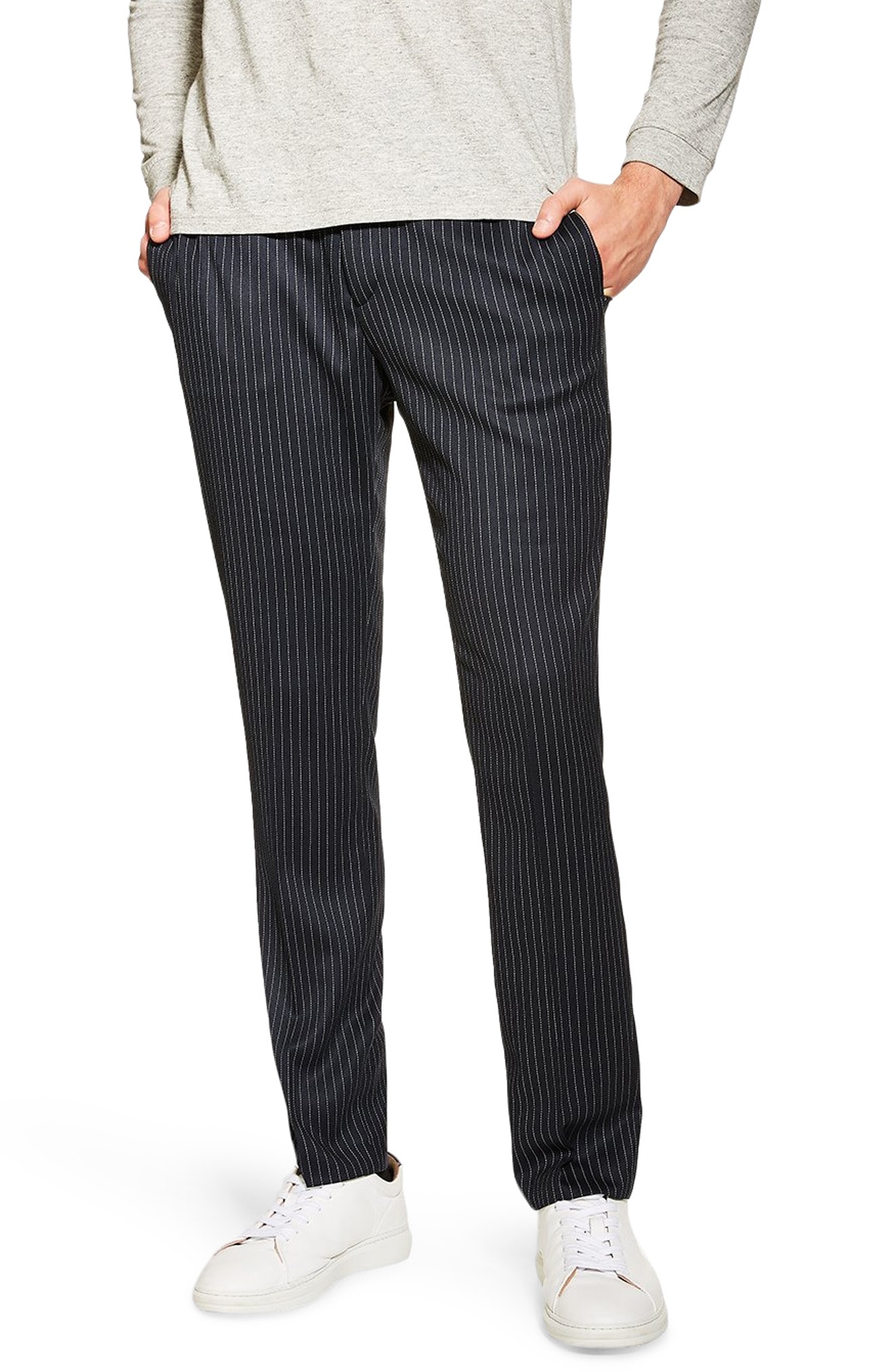 mango pinstripe trousers
