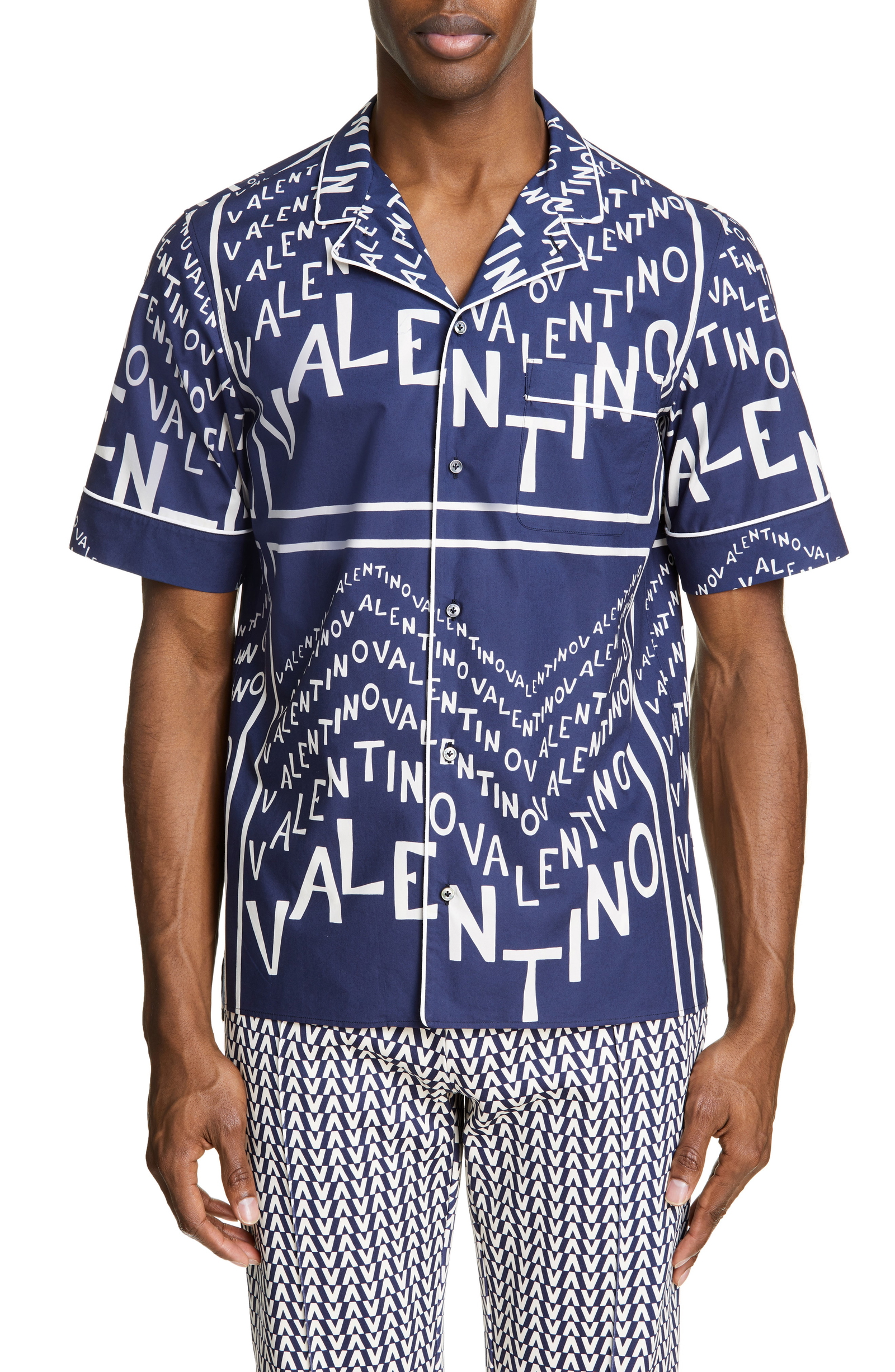valentino shirt logo