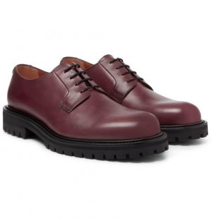 Mr P. - Jacques Leather Derby Shoes - Men - Burgundy Mr P. - Jacques Leather Derby Shoes - Men - Burgundy