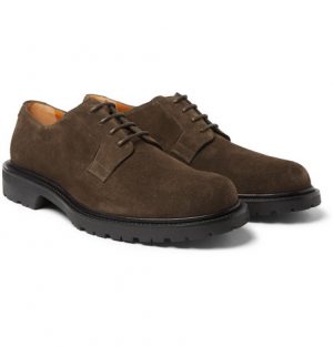 Mr P. - Jacques Suede Derby Shoes - Men - Brown Mr P. - Jacques Suede Derby Shoes - Men - Brown