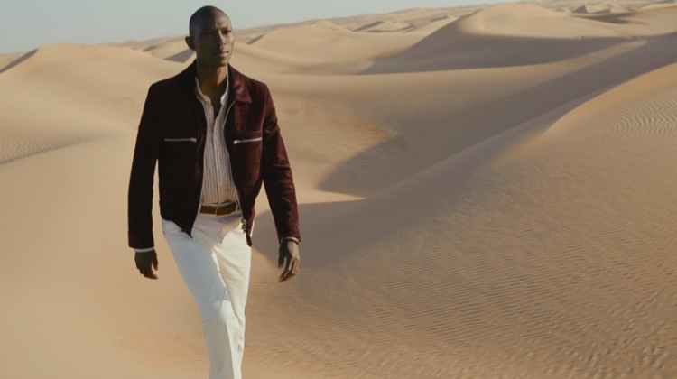 Armando Cabral, Felix Gesnouin & Robbi Gruendler Take to Desert for Mr Porter Spring ’19 Campaign