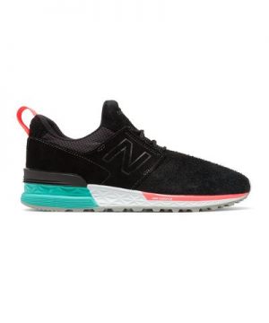 New Balance 574 Sport in Black Suede New Balance 574 Sport in Black Suede