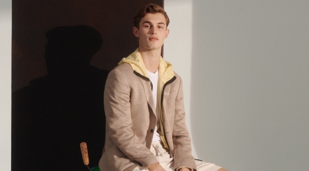 Kit Butler & Alan Soule Don Designer Style for Nordstrom Spring '19 Campaign Kit Butler dons Stone Island with Nike sneakers for Nordstrom's spring 2019 campaign.