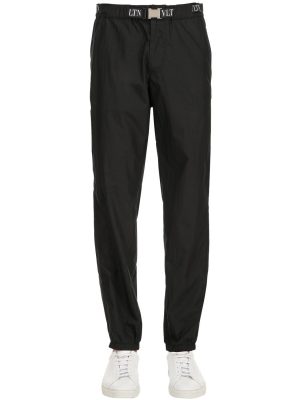 Nylon Track Pants W/ Vltn Belt Nylon Track Pants W/ Vltn Belt