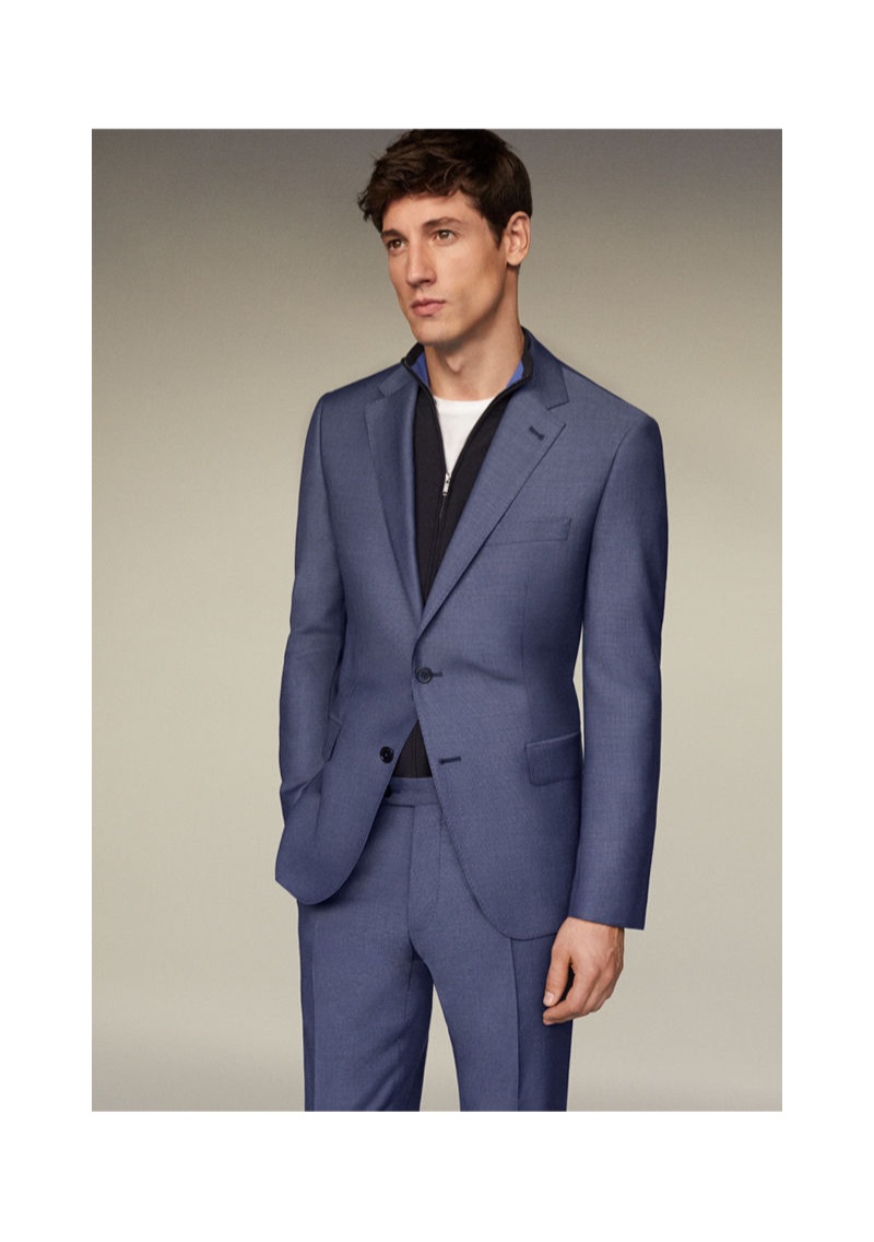 Suiting up, Nicolas Ripoll is sharp in Pedro del Hierro.