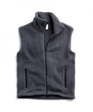 Polartec Sherpa Vest in Charcoal Polartec Sherpa Vest in Charcoal