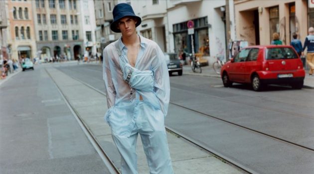 Presley Gerber Sports HUGO for The New York Times Style Magazine Singapore Presley Gerber Sports HUGO for The New York Times Style Magazine Singapore