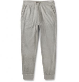 Ralph Lauren Purple Label - Slim-Fit Tapered Fleece Sweatpants - Men - Gray Ralph Lauren Purple Label - Slim-Fit Tapered Fleece Sweatpants - Men - Gray