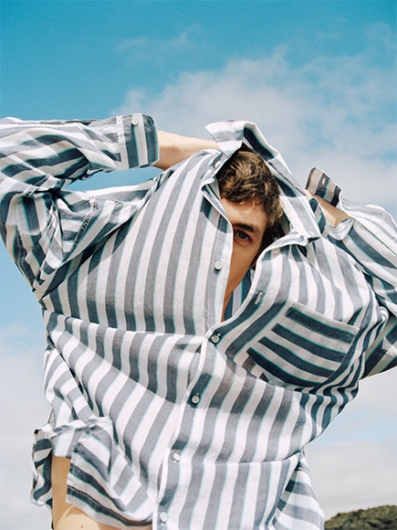 Baptiste Zysman Rocks Reserved Spring '19 Denim Collection