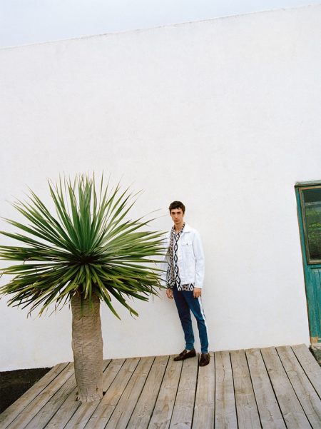Baptiste Zysman Rocks Reserved Spring '19 Denim Collection