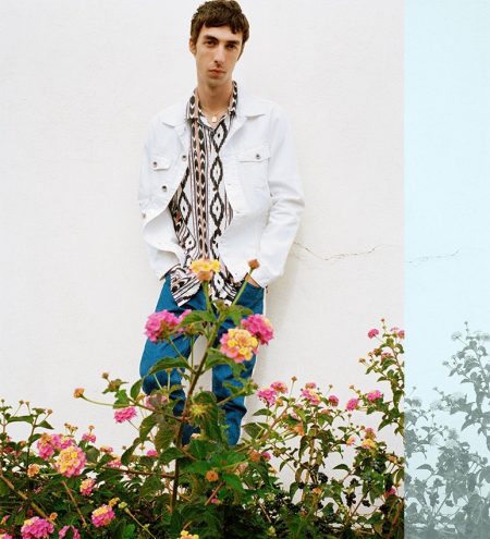 Baptiste Zysman Rocks Reserved Spring '19 Denim Collection
