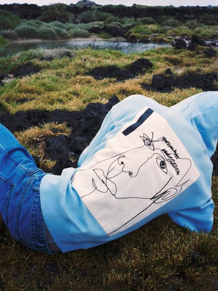 Baptiste Zysman Rocks Reserved Spring '19 Denim Collection