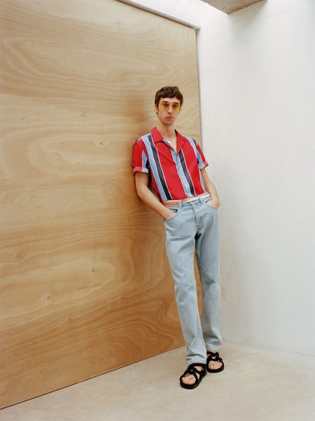 Baptiste Zysman Rocks Reserved Spring '19 Denim Collection