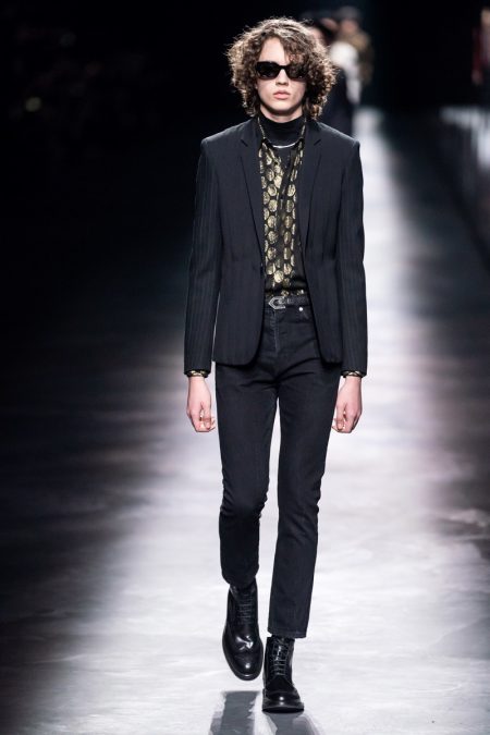 Saint Laurent Fall Winter 2019 Mens Collection 008