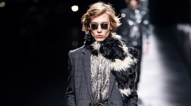 Saint Laurent Does Tailoring & Prints for Fall '19 Collection Saint Laurent Does Tailoring & Prints for Fall '19 Collection
