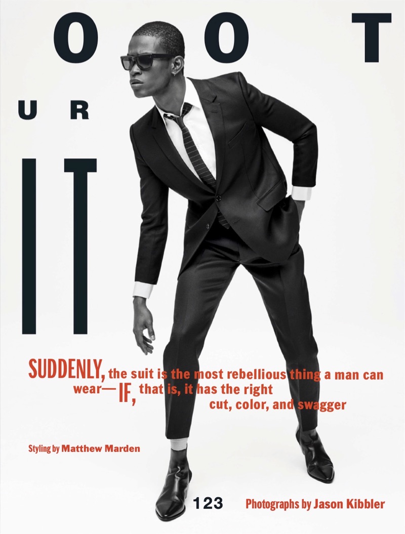 Reboot Your Suit: Salomon Diaz Suits Up for Esquire Story